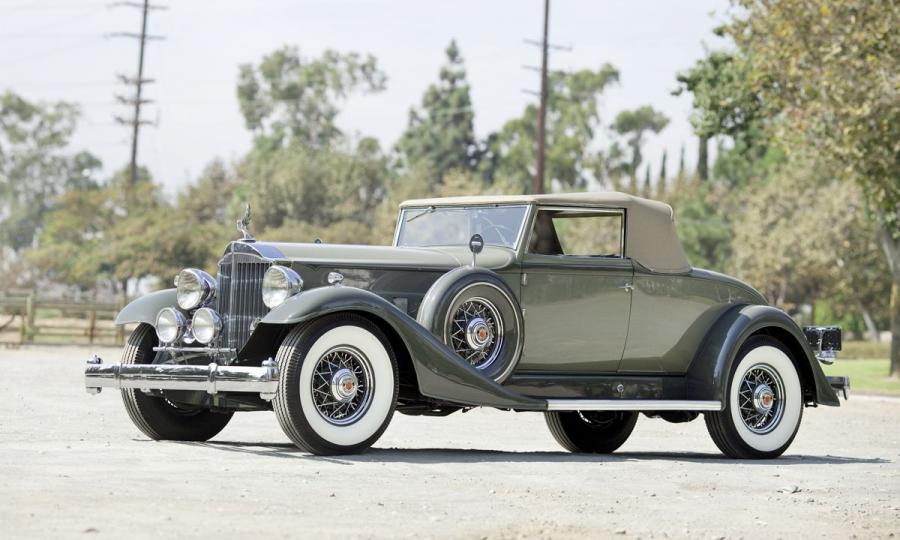  Packard Super Eight Model 1004 Coupe Roadster 1933 года  (фото 1 из 1)